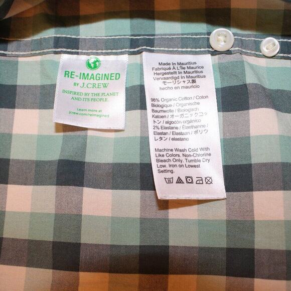 J. Crew Men's Plaid Shirt Size Small – Classic, Sharp, and Comfortable - Picture 5 of 6